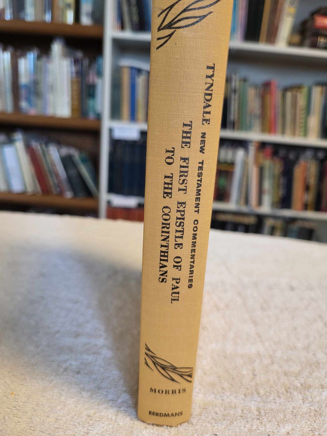 THE FIRST EPISTLE OF PAUL TO THE CORINTHIANS, an introduction and commentary...