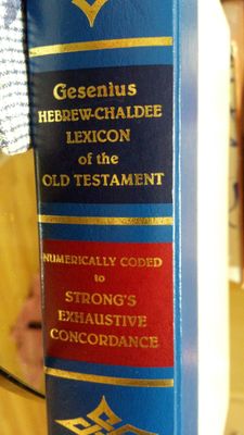 Gesenius&#39; Hebrew and Chaldee Lexicon to the Old Testament Scriptures..