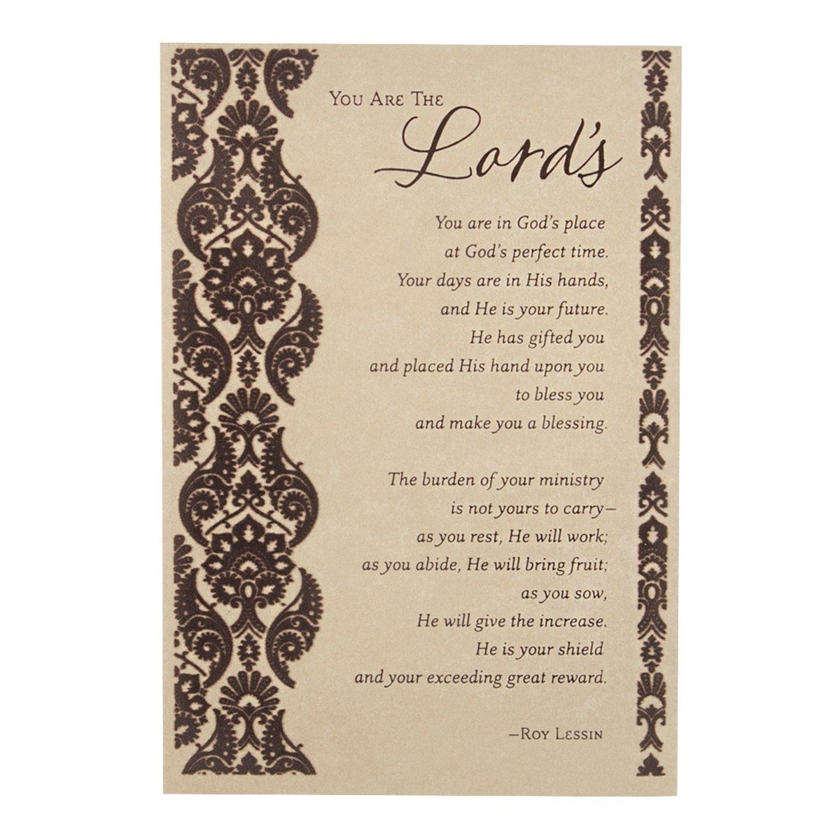 Ordination - You are the Lord&#39;s - 6 Premium Cards and Envelopes