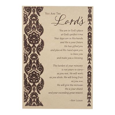 Ordination - You are the Lord&#39;s - 6 Premium Cards and Envelopes