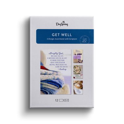 Get Well Cozy Crafts - 4 Design Assortment with Scripture