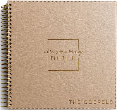 Illustrating Bible NIV: The Gospels - Spiral Bound Bible Journal