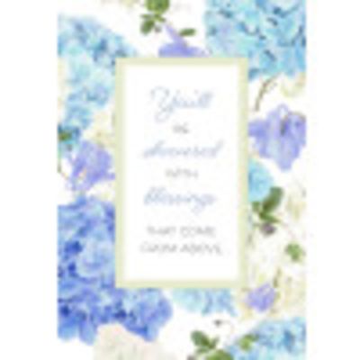 Wedding Joy - 4 Floral Design Assortment With Scripture