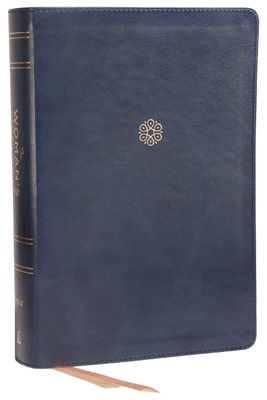 NIV The Woman&#39;s Study Bible (Full Color)-Blue Leathersoft....