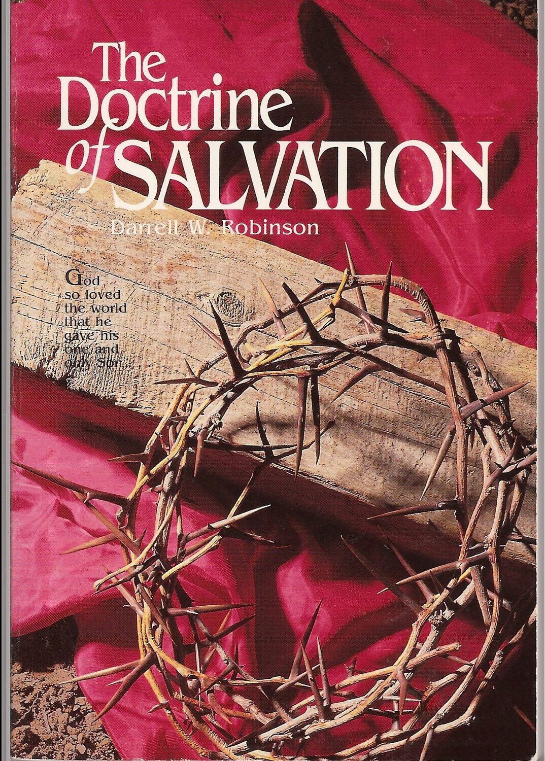 The doctrine of salvation...