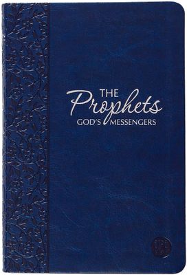 The Passion Translation: The Prophets-God&#39;S Messengers-Navy Faux Leather