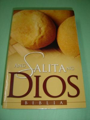Tagalog Modern BIBLE Bread on the cover / New Contemporary Translation / Ang Salita ng Dios BIBLIA...