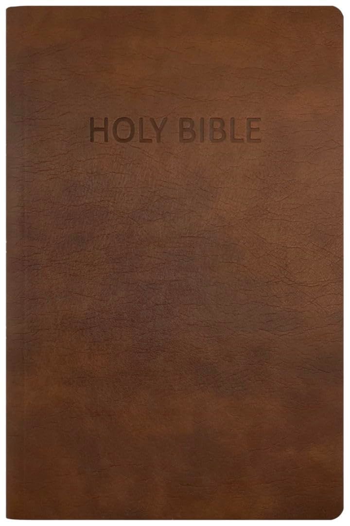 NASB Ultrathin Text Bible, Brown, Leathertex, 2020 text