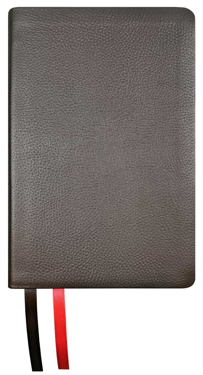NASB Reference Bible, Black, Genuine Leather, 2020 text