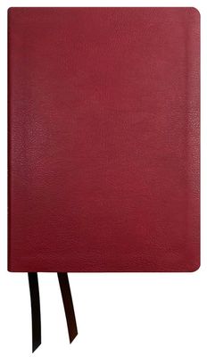 NASB Wide Margin Reference Bible, Burgundy, Leathertex, 2020 text