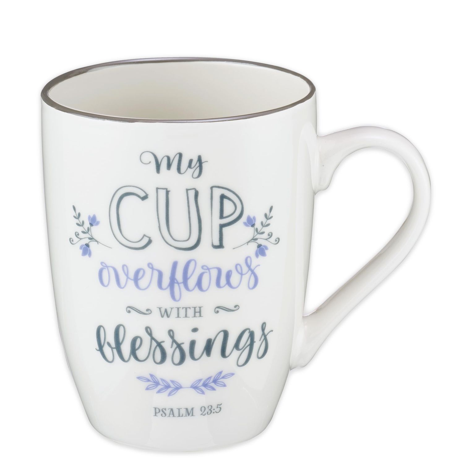 My Cup Overflows Coffee Mug - Psalm 23:5