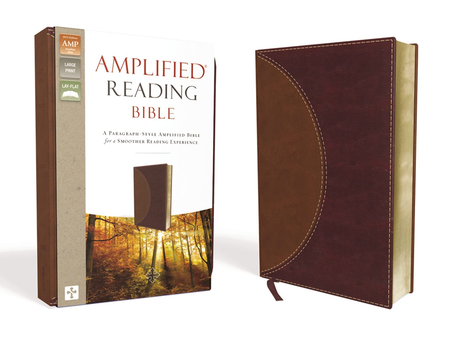 Amplified Reading Bible [Brown]..