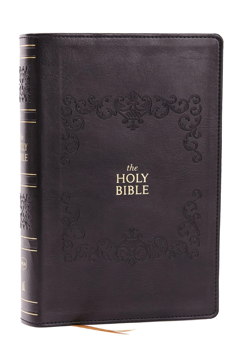 NKJV Bible: Personal Size Giant Print, Black Leathersoft, Holy Bible, Red Letter, Comfort Print