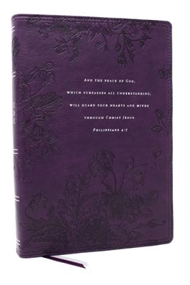 Peace of God Bible (NKJV, Purple Leathersoft, Red Letter, Comfort Print)