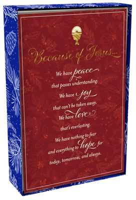 DaySpring - Because of Jesus - 18 Christmas Boxed Cards