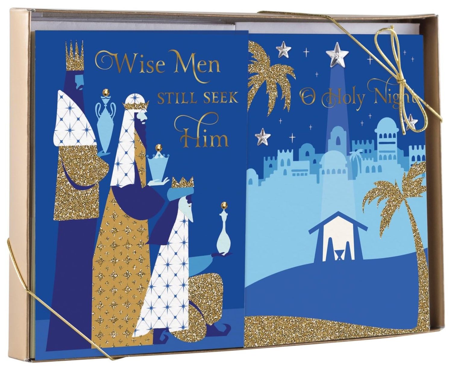 DaySpring - O Holy Night Dual Pack - 24 Christmas Boxed Cards and Envelopes