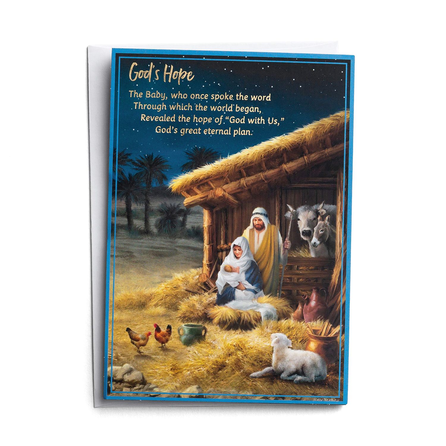 DaySpring - Christmas Story - 18 Christmas Boxed Cards and Envelopes, KJV (J3389)