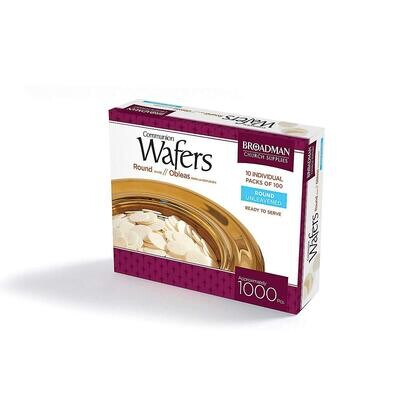 Church Supplies Communion Wafer, Cross Design, 1,000 Count