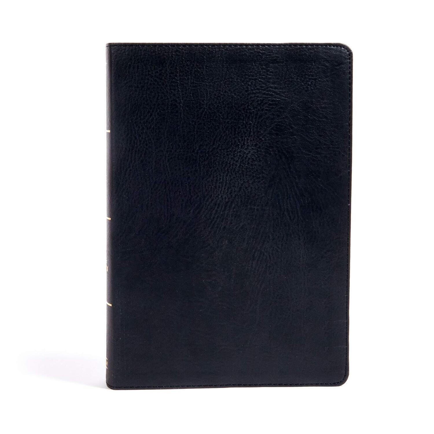 KJV Super Giant Print Reference Bible, Black LeatherTouch, Indexed, Red Letter, Pure Cambridge Text