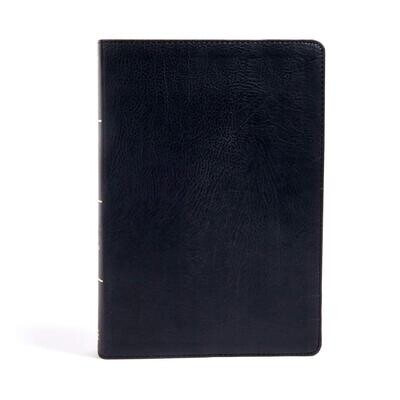 KJV Super Giant Print Reference Bible, Black LeatherTouch, Indexed, Red Letter, Pure Cambridge Text