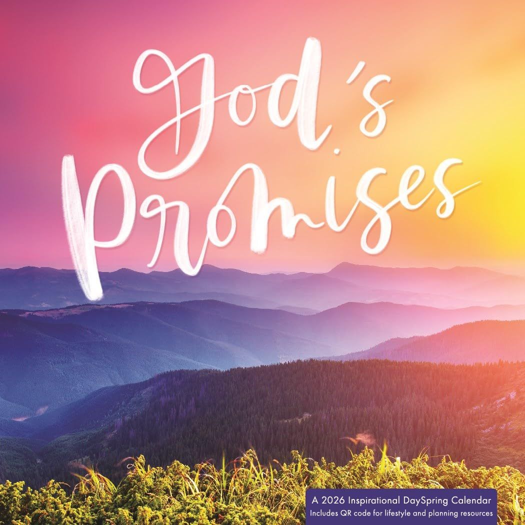 God's Promises: A 2026 Inspirational DaySpring Mini Wall Calendar