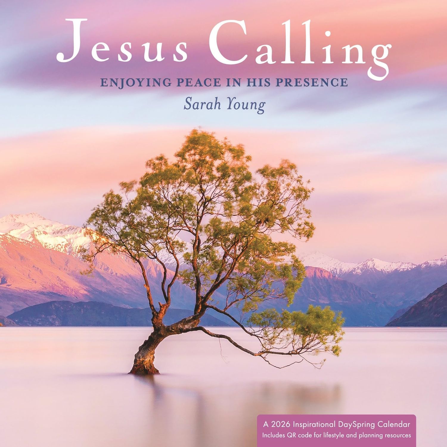 Jesus Calling: Enjoying Peace in His Presence - 2026 Inspirational Wall Calendar