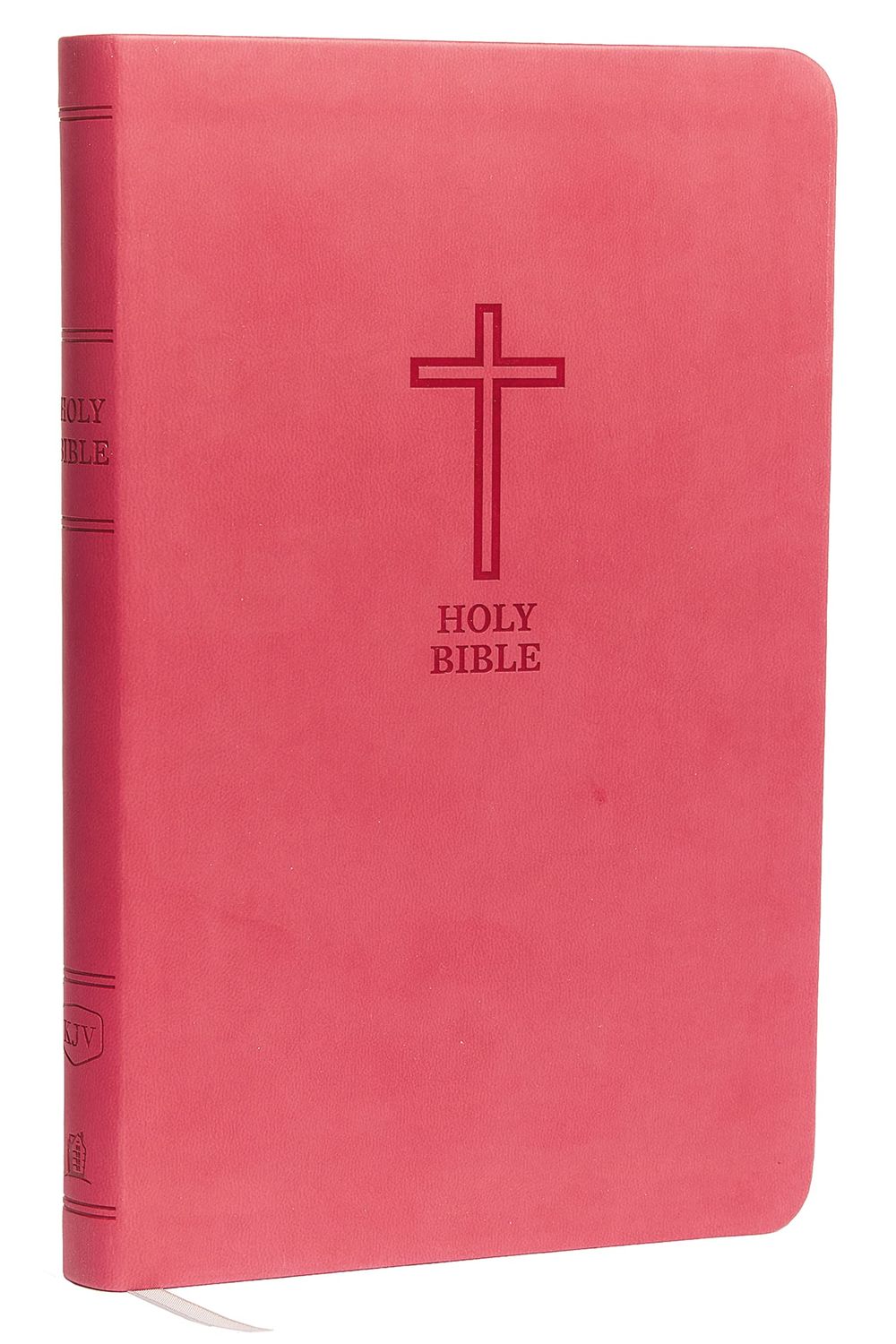 KJV Value Thinline Bible (Comfort Print), Red Letter - Pink Leathersoft