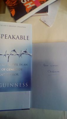 Unspeakable Facing Up to Evil in an Age of Genocide and Terror..