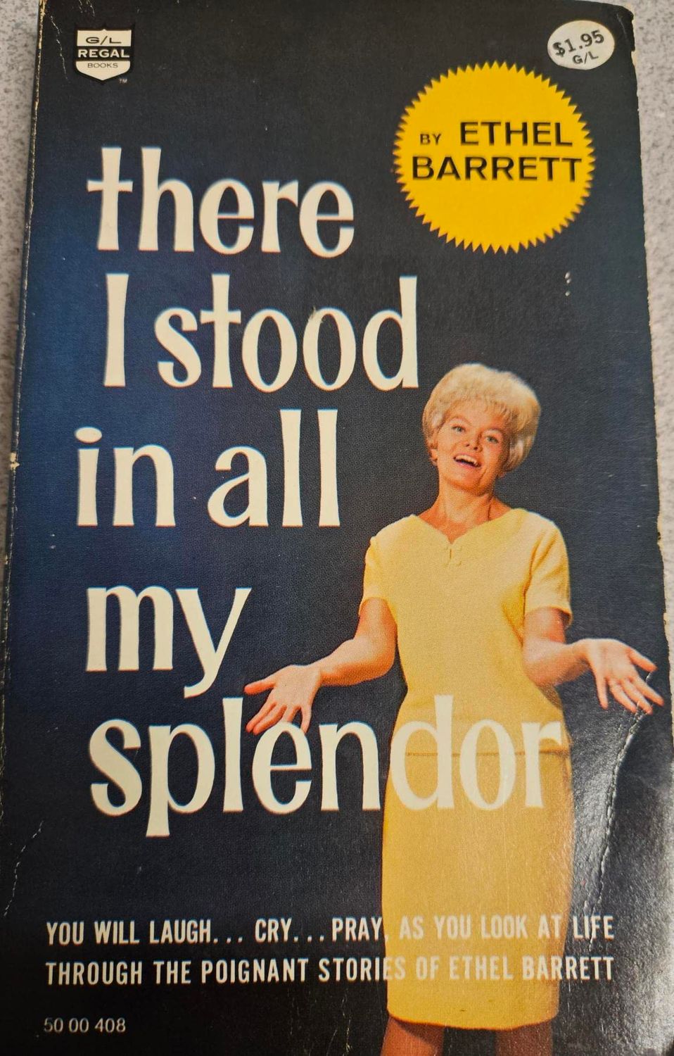 There I stood in all my splendor / Ethel Barrett..