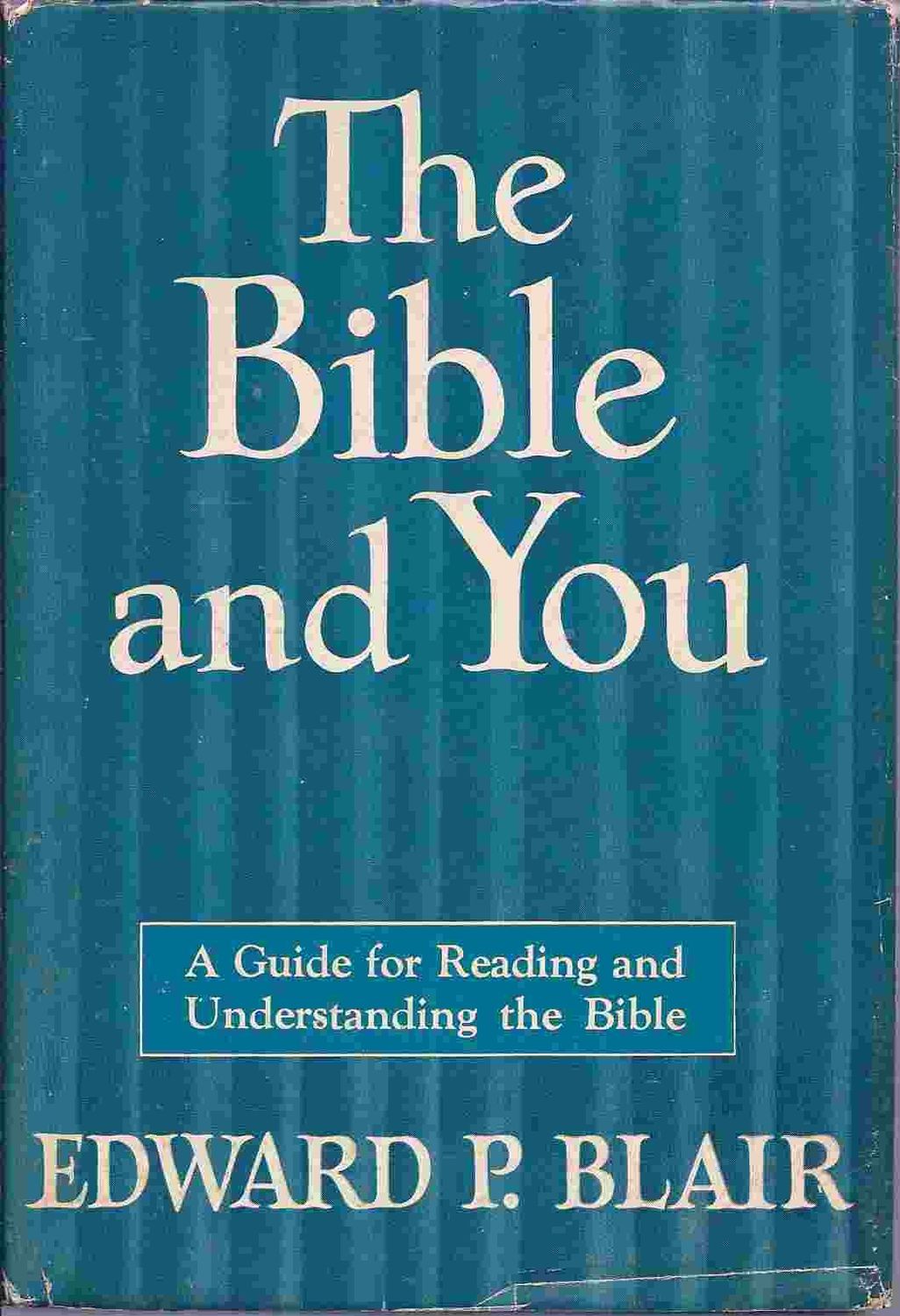 The Bible and you....