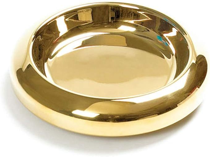 Communion Bread Insert, Brass Finish, Stainless Steel