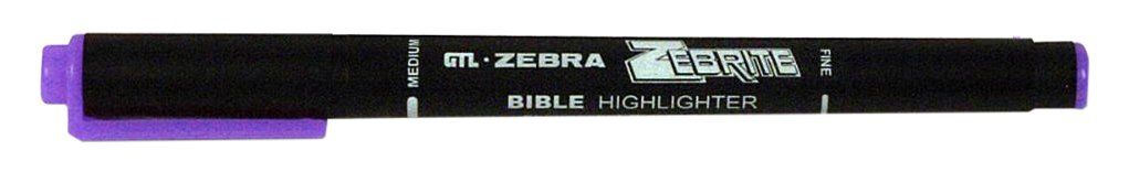 Zebrite Dble-End Hghlghtr 12pk