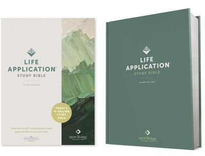 NLT Life Application Study Bible, 3rd Edition (Red Letter, Hardcover) w/ Updated Notes and Features, Full Text