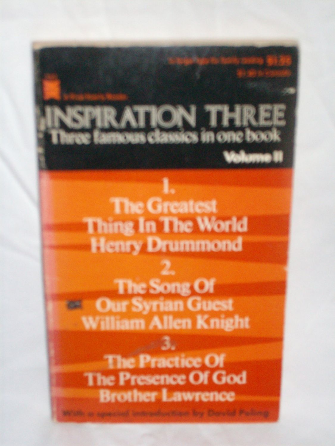 Inspiration Three: Three Famous Classics in One Book, Vol II..
