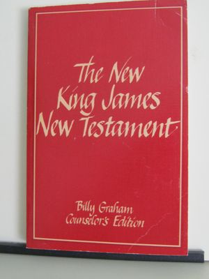 The new King James New Testament...