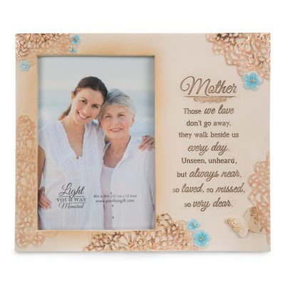 Frame-Memorial-Mother (Holds 4 X 6 Photo) (8 X 7)