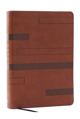 Color Code Study Bible, Revealing God's Truth Color by Color (NKJV, Brown Leathersoft, Red Letter, Thumb IDX)