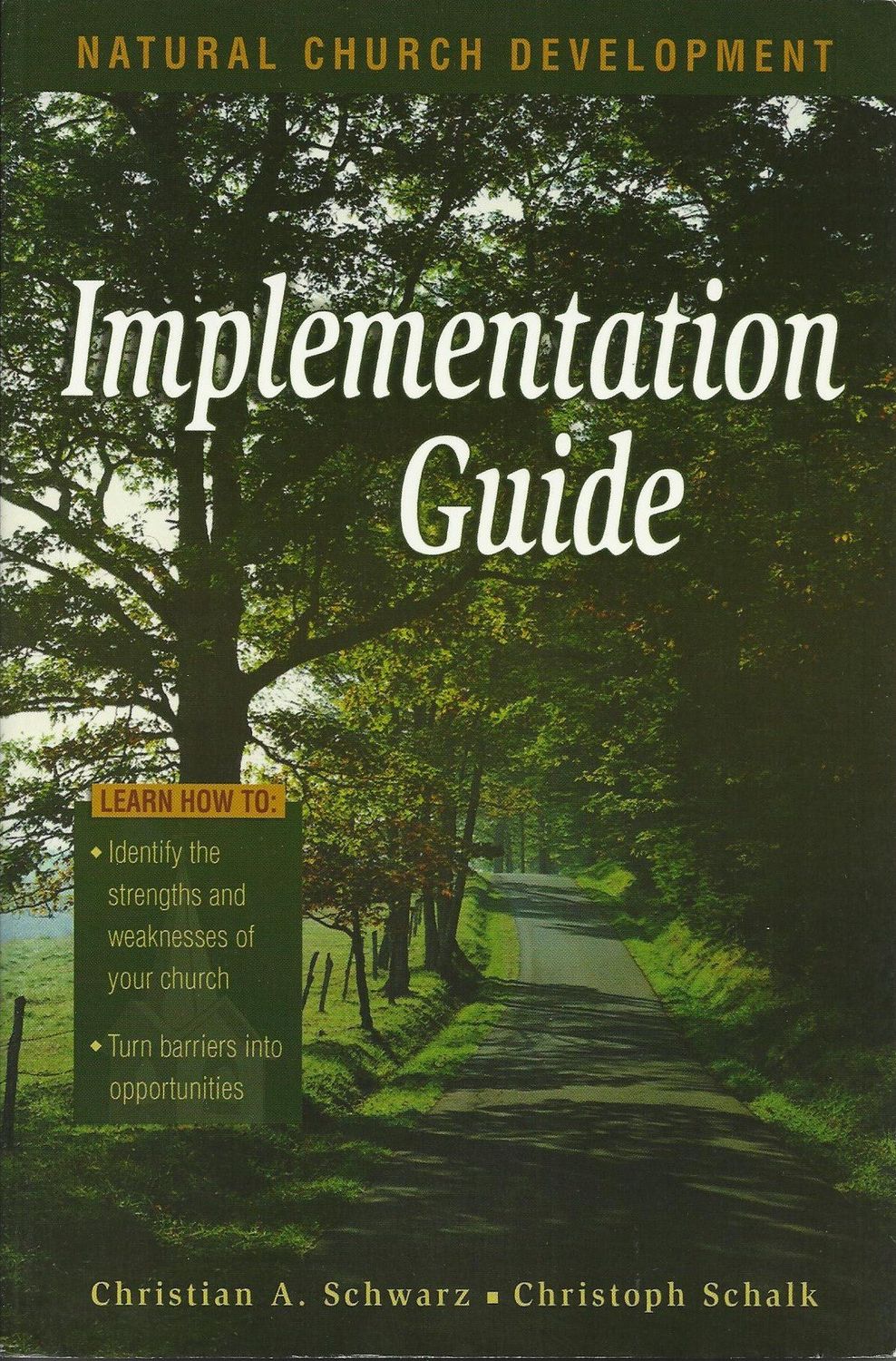 Implementation Guide to Natural Church Development..