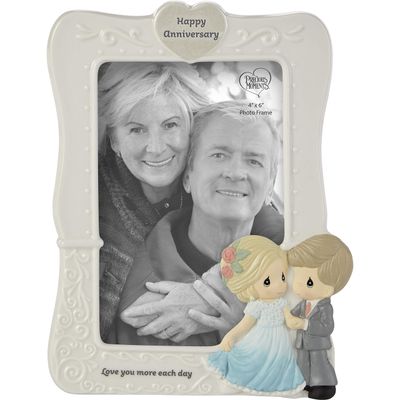 Photo Frame-General Anniversary/Love You More Each Day (Holds 4X6 Photo)