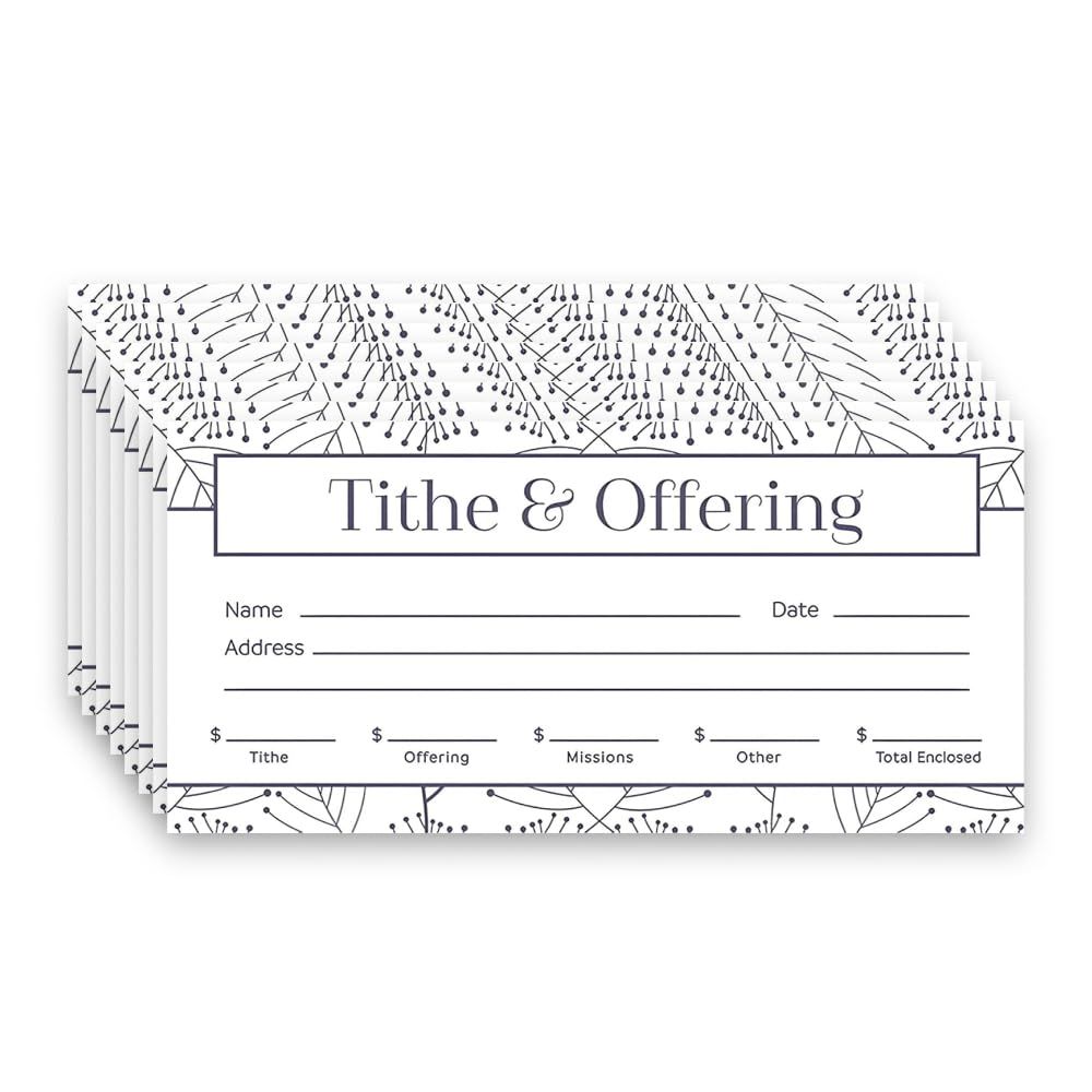 Offering Envelope-Tithe &amp; Offering (Pack Of 100)