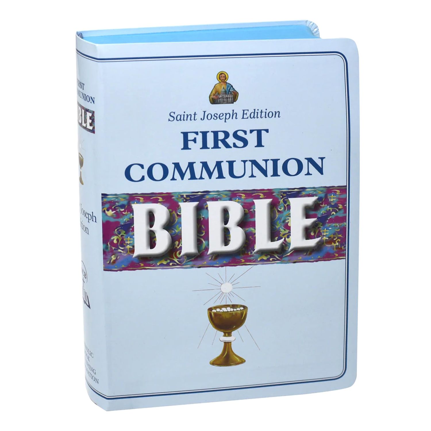 New Catholic Bible- Med. Print Dura Lux (Communion) Catholic Book Publishing Corp.