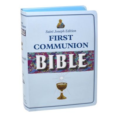 New Catholic Bible- Med. Print Dura Lux (Communion) Catholic Book Publishing Corp.