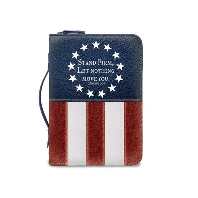 Zippered Journal: US Flag, Stand Firm