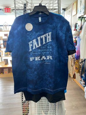 WISEDYES Shirt Let Your Faith Be Bigger Than Your Fear - 3XL