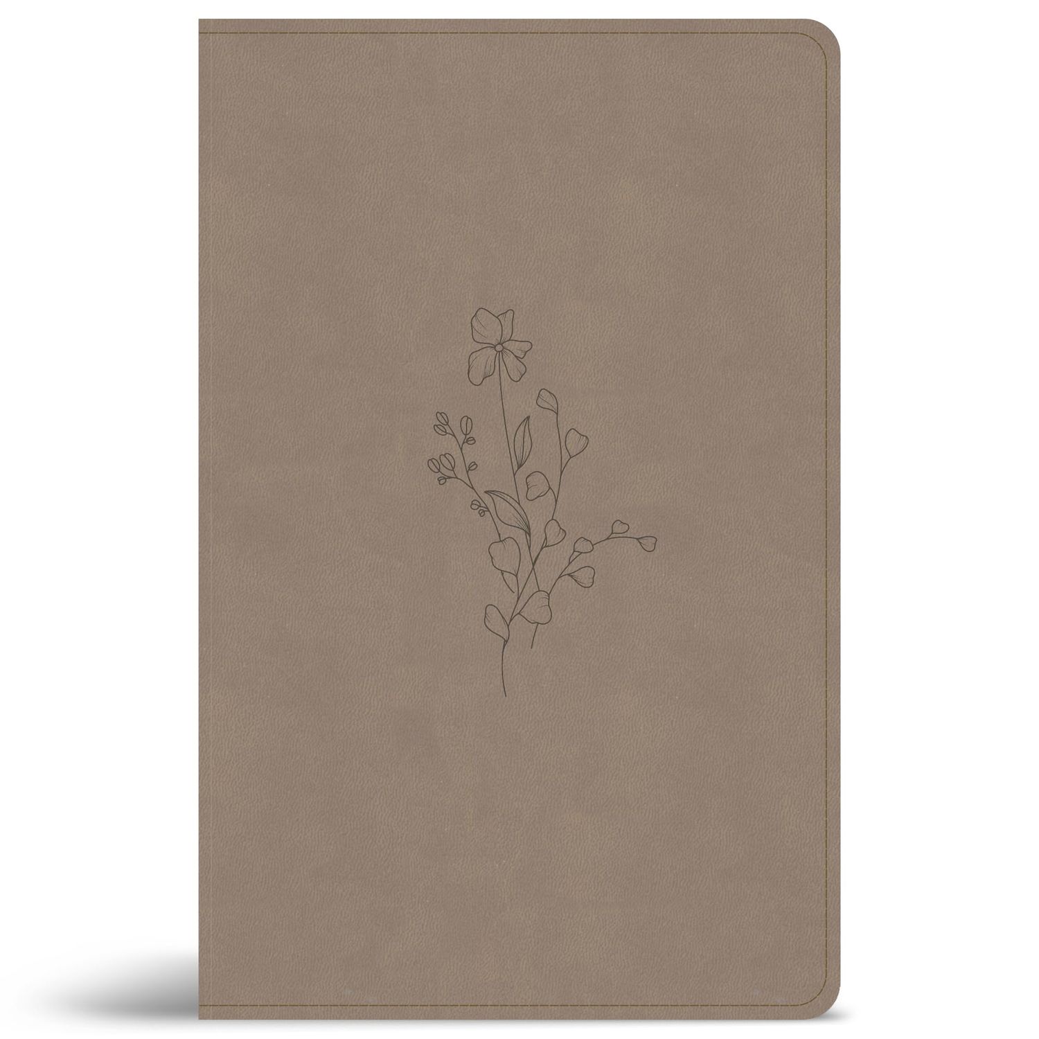 CSB Thinline Reference Bible, Digital Study Edition, Earth SuedeSoft LeatherTouch