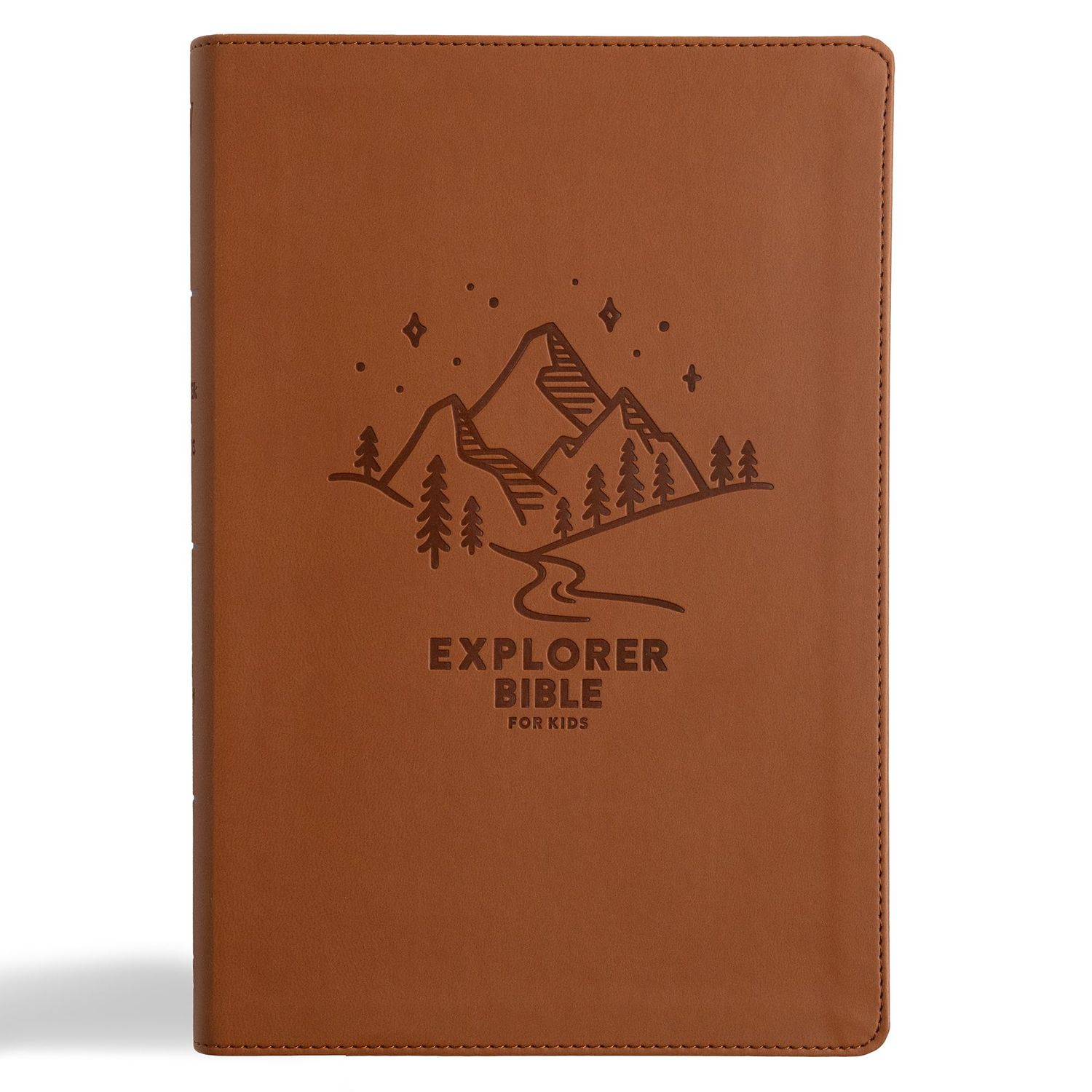 KJV Explorer Bible for Kids, Brown LeatherTouch