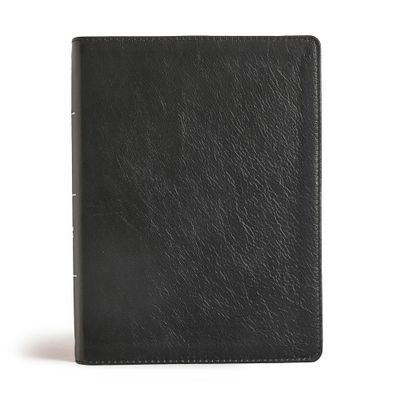 CSB Tony Evans Study Bible, Black Genuine Leather