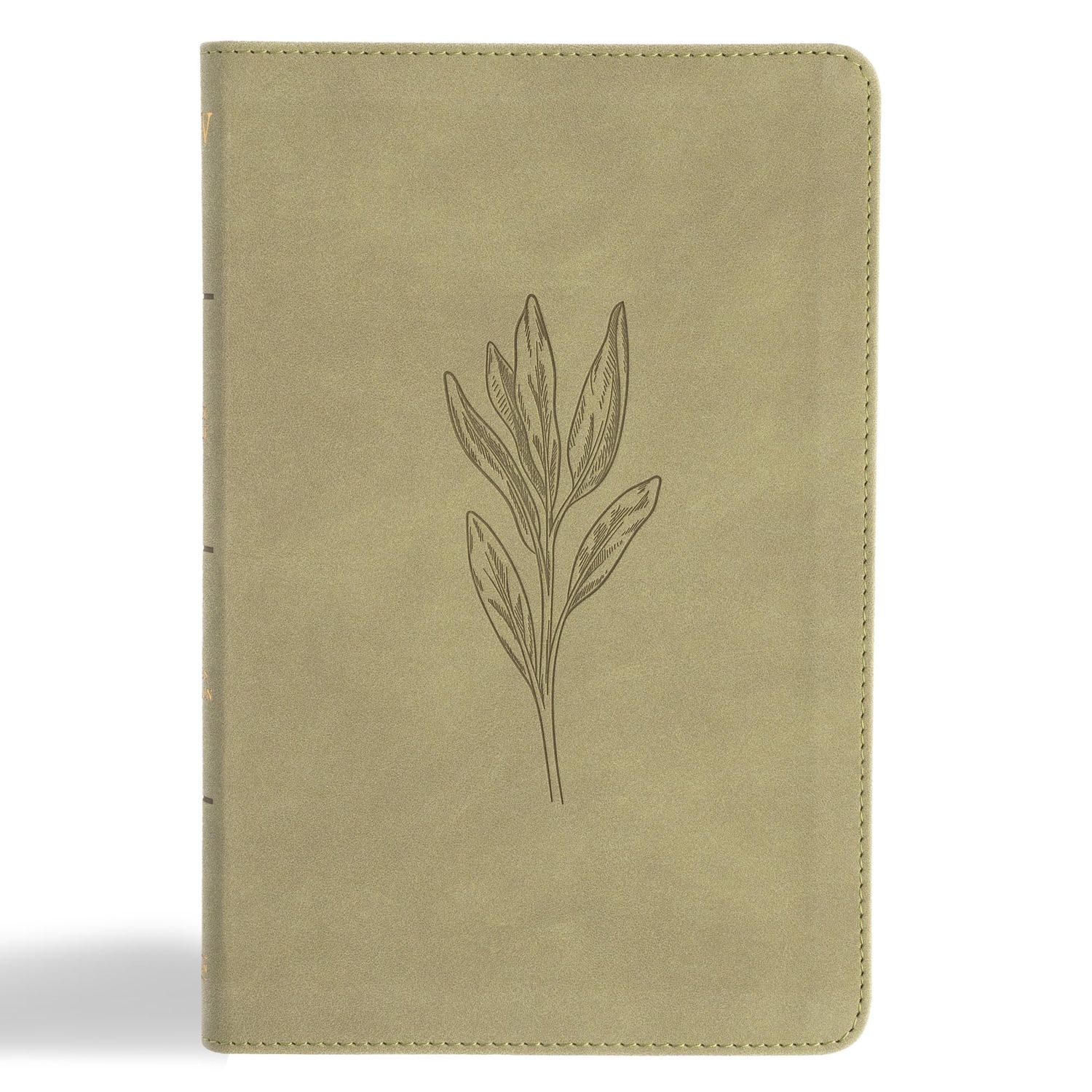 KJV Thinline Bible, Sage SuedeSoft LeatherTouch