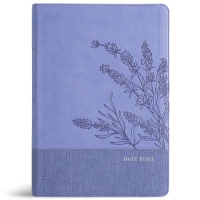 CSB Super Giant Print Reference Bible, Optimal Type, Digital Study Edition, Lavender LeatherTouch