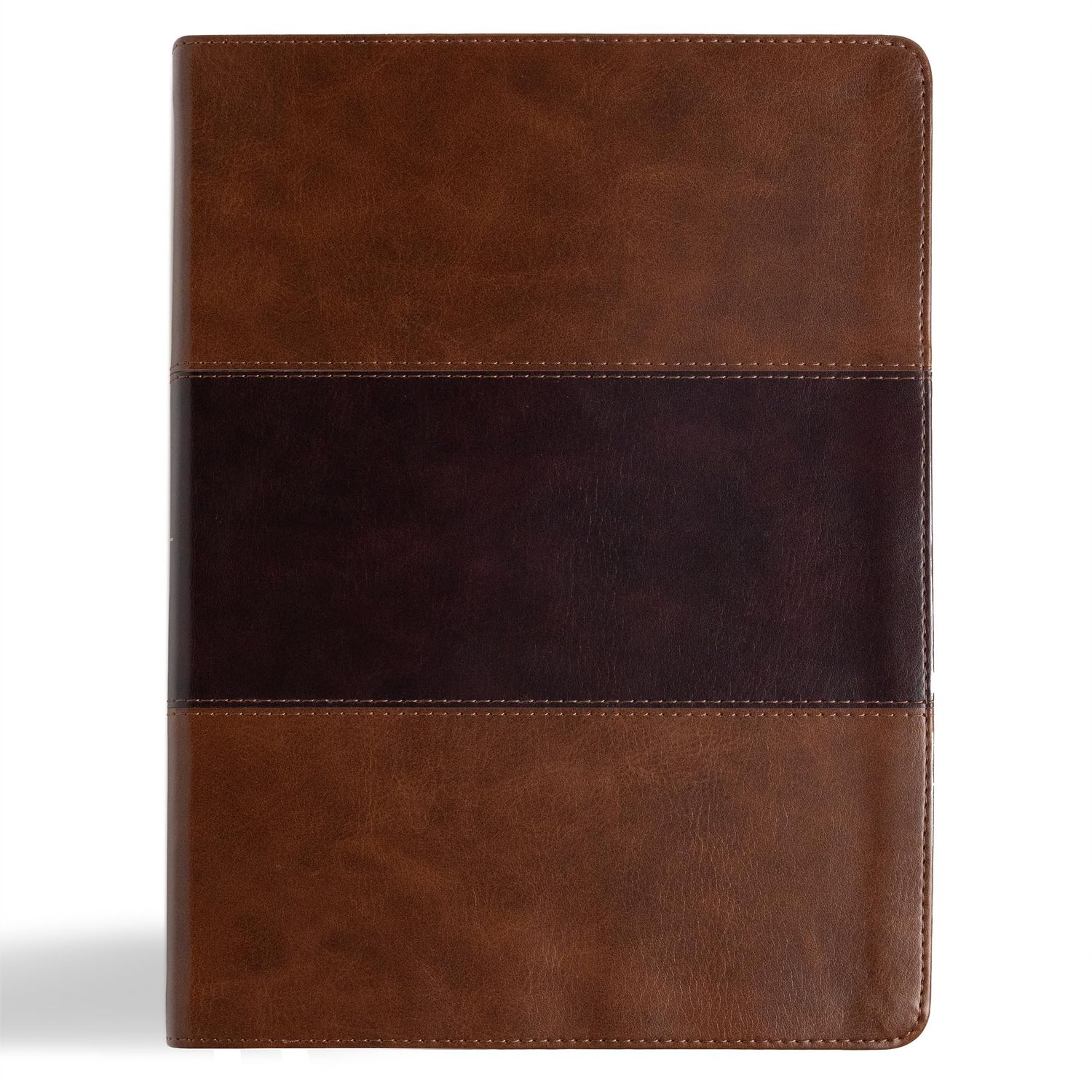 KJV Study Bible, Large Print Edition, Saddle Brown LeatherTouch